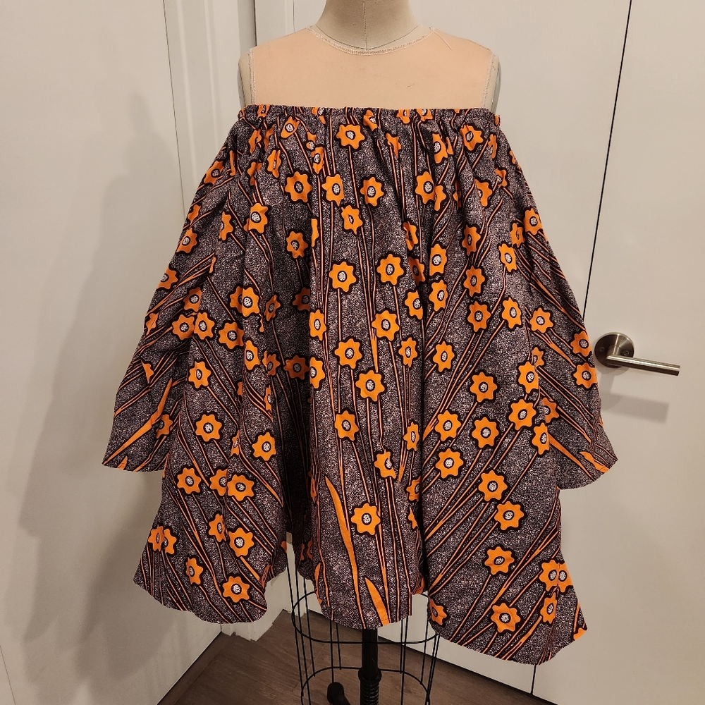 Of the Shoulder Bell Sleeve Dress